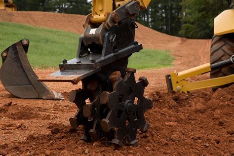 mini excavator compaction wheel|compaction wheel excavator attachment.